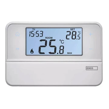 Programmierbarer Thermostat 2xAA