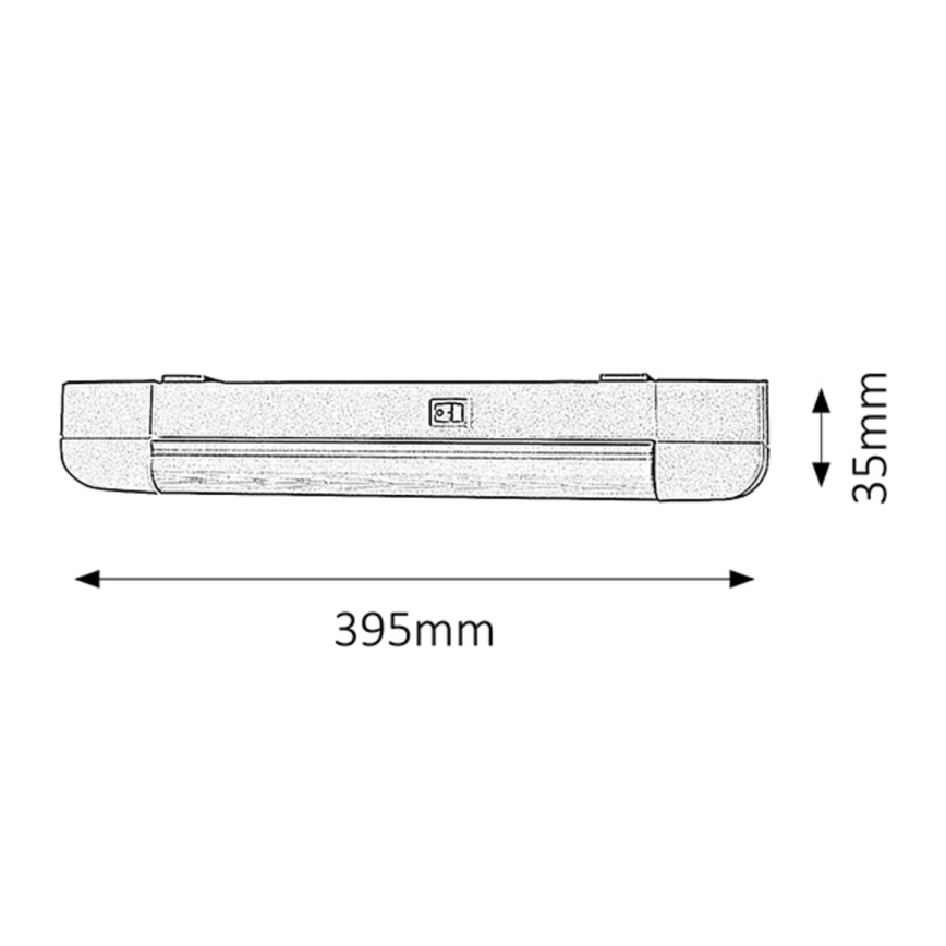 Rabalux - Küchenunterbauleuchte 1xG13/10W/230V 39,5 cm