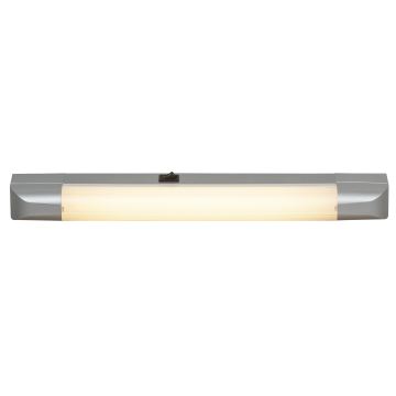 Rabalux - Küchenunterbauleuchte BAND LIGHT 1xG13/10W/230V 39,5 cm silbern