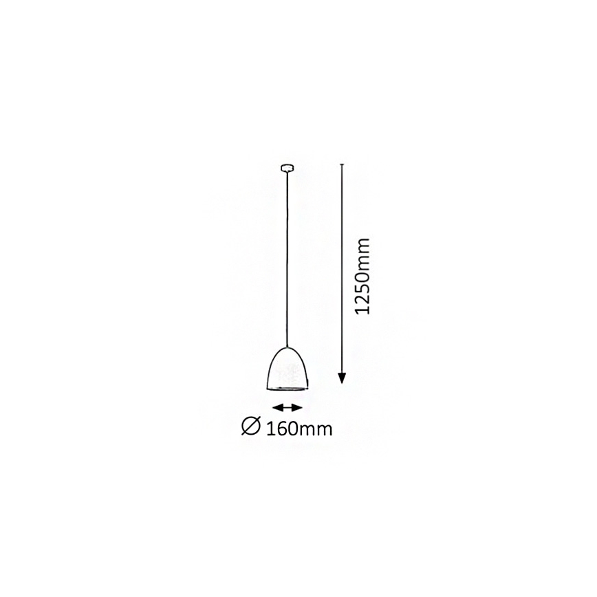 Rabalux 2589 - Kronleuchter OLIVIA 1xE27/60W/230V