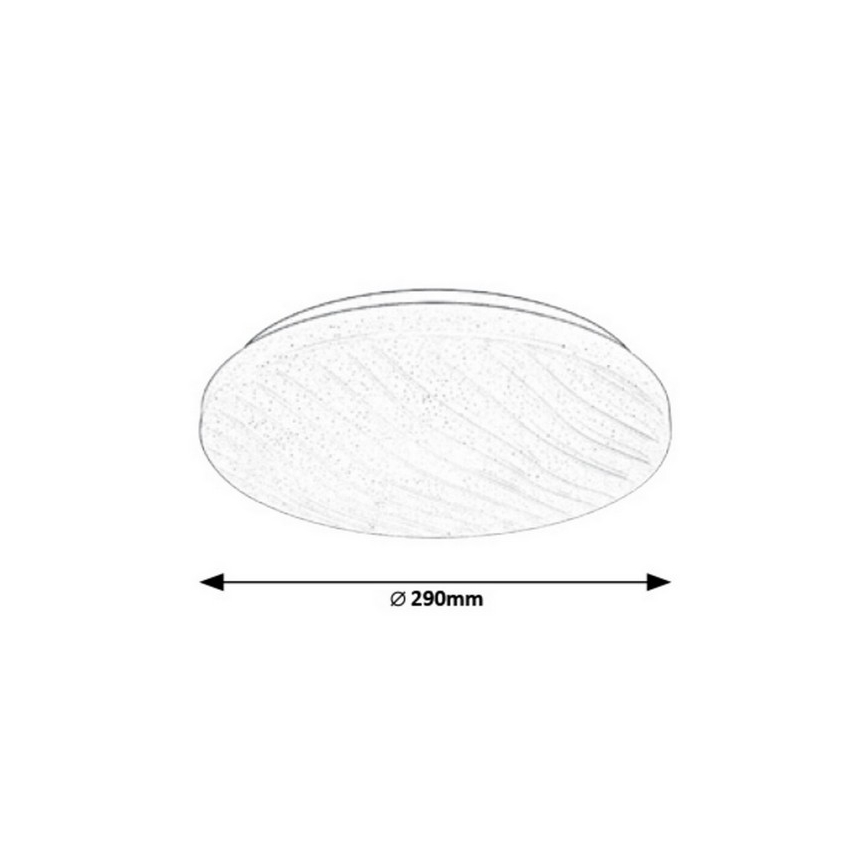 Rabalux - LED Dimmbare Deckenleuchte LED/12W/230V