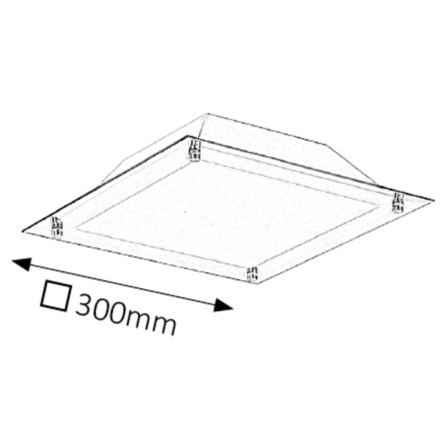 Rabalux 3047 - LED Deckenleuchte LARS 1xLED/12W/230V