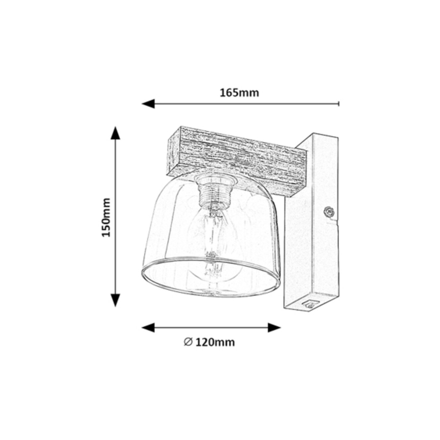 Rabalux - Wandlampe 1xE14/40W/230V