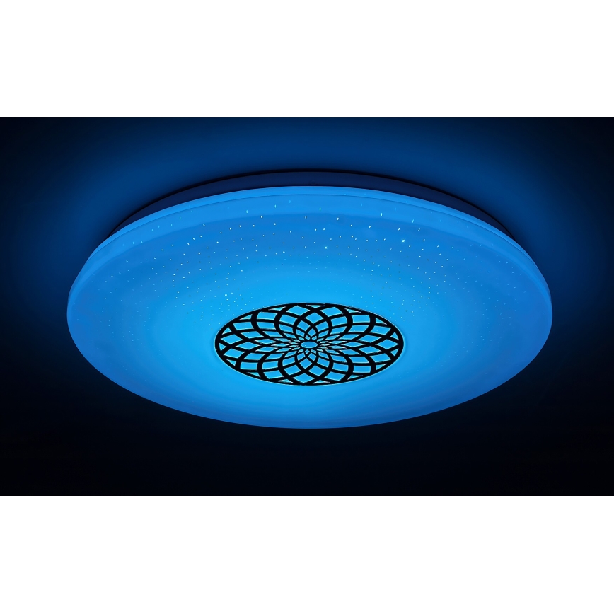 Rabalux - LED RGB Dimmbare Deckenleuchte LED/24W/230V Wi-Fi 3000-6500K d. 39,5 cm + Fernbedienung