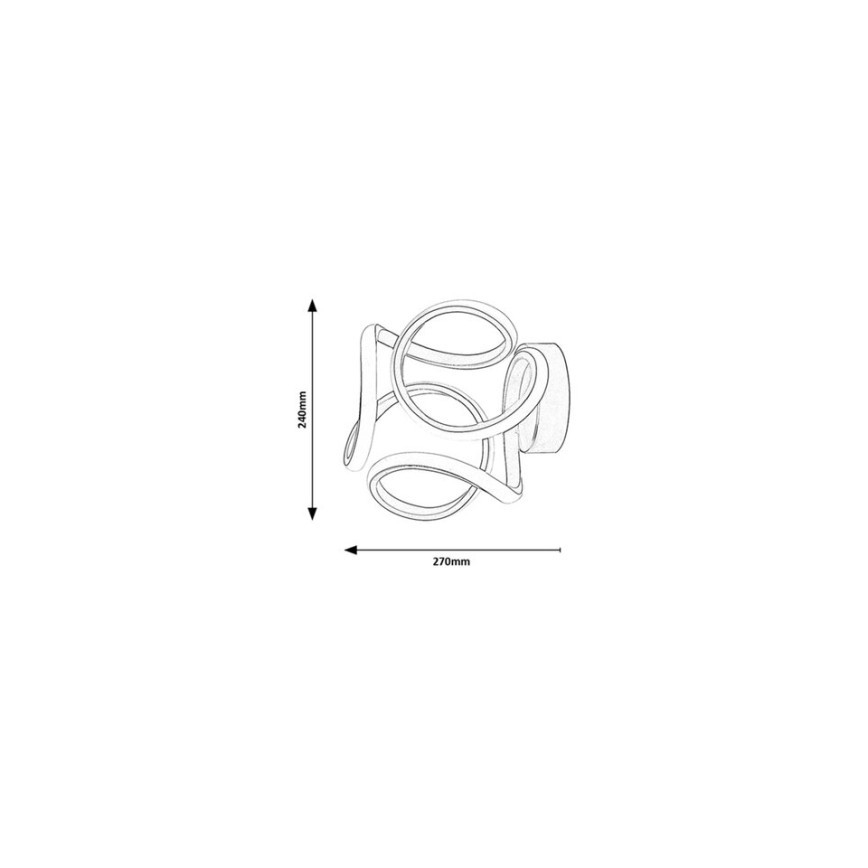 Rabalux - LED-Wandleuchte LED/11W/230V 3000K