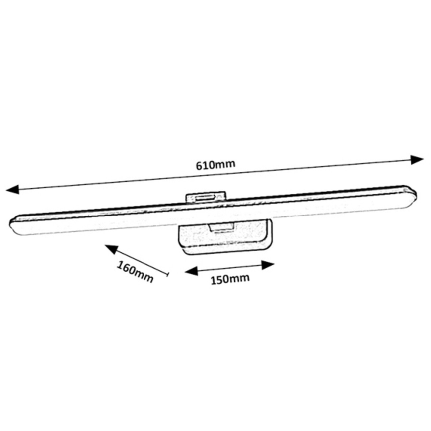 Rabalux - LED-Bilderleuchte LED/15W/230V 4000K weiß