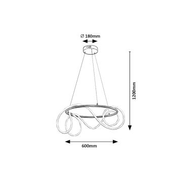 Rabalux - LED-Hängeleuchte LED/54W/230V