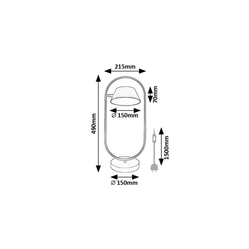 Rabalux - LED-Tischleuchte LED/6W/230V 3000K