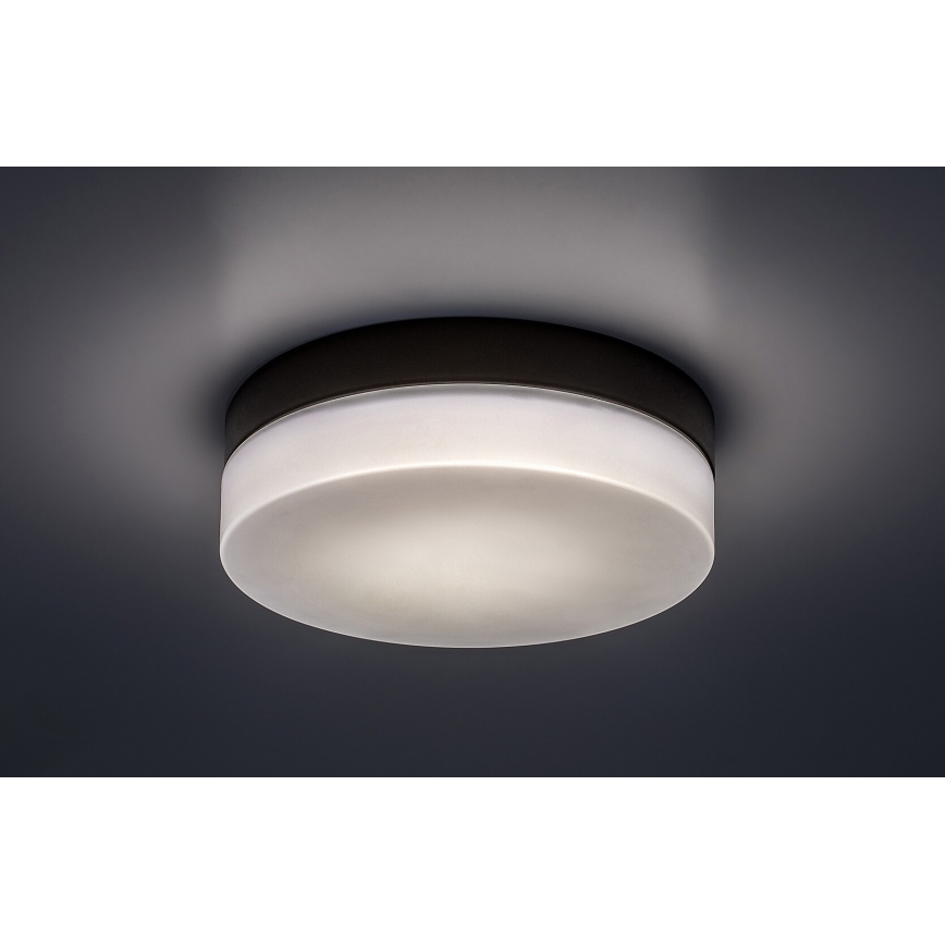 Rabalux - LED-Deckenleuchte für Badezimmer LED/15W/230V IP44 4000K d 23 cm schwarz