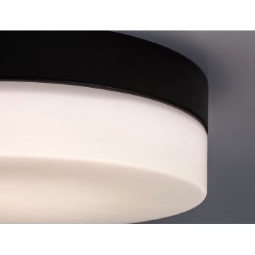 Rabalux - LED-Deckenleuchte für Badezimmer LED/15W/230V IP44 4000K d 23 cm schwarz