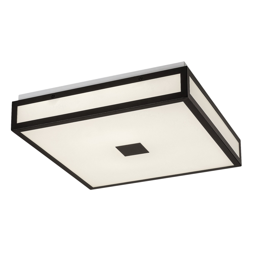 Rabalux - LED-Deckenleuchte für Badezimmer LED/24W/230V IP44 4000K 40x40 cm schwarz