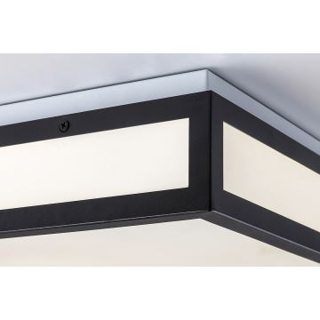 Rabalux - LED-Deckenleuchte für Badezimmer LED/24W/230V IP44 4000K 40x40 cm schwarz