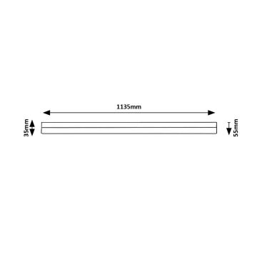 Rabalux - LED-Küchenunterbauleuchte LED/24W/230V 4000K 113 cm weiß