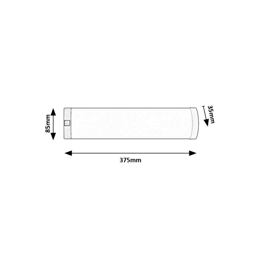 Rabalux - LED-Küchenunterbauleuchte LED/5W/230V 4000K Chrom