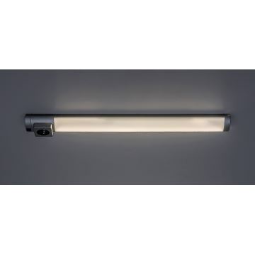 Rabalux - LED-Küchenunterbauleuchte mit Steckdose LED/8W/230V 4000K 68 cm mattes Chrom