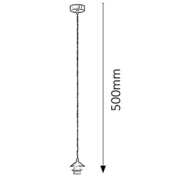 Rabalux 9926 - Stromkabel FIX 1xE27/60W/230V