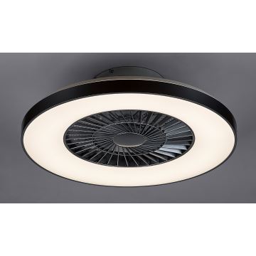 Rabalux - Dimmbare LED-Deckenleuchte mit Ventilator LED/40W/230V 3000-6500K + Fernbedienung