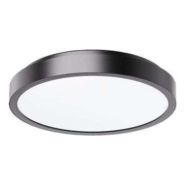 Rabalux - LED-Deckenleuchte für Badezimmer LED/18W/230V IP44 4000K d 25 cm schwarz