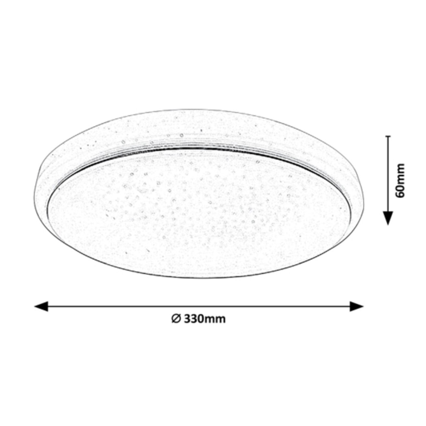 Rabalux - LED-Deckenleuchte LED/18W/230V