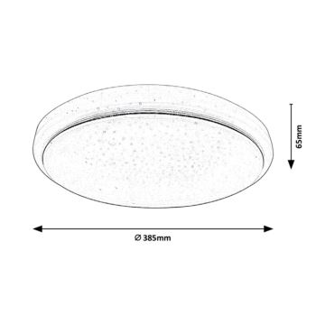 Rabalux - LED-Deckenleuchte LED/24W/230V