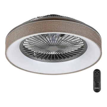 Rabalux - LED Dimmbare Deckenleuchte mit Ventilator LED/35W/230V 3000-6000K + Fernbedienung