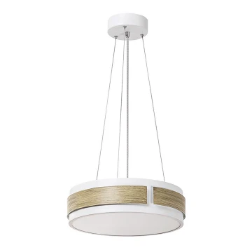 Rabalux - LED Dimmbare Hängeleuchte LED/18W/230V Sand/weiß