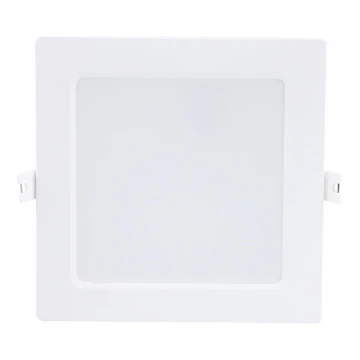 Rabalux - LED-Einbauleuchte LED/12W/230V 17x17 cm weiß