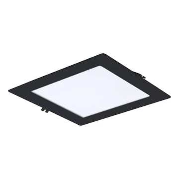 Rabalux - LED-Einbauleuchte LED/18W/230V 22x22 cm schwarz