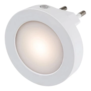 Rabalux - LED-Nachtlicht mit Sensor LED/0,5W/230V 3000K d 65 mm