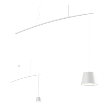 Redo 01-1497 - LED-Hängeleuchte an Schnur LOLLI LED/6W/230V weiß