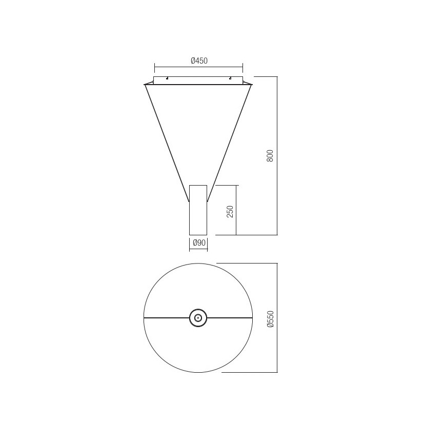 Redo 01-1971 - Dimmbare LED-Hängeleuchte an Schnur ESSENCE LED/36W/230V 3000K weiß