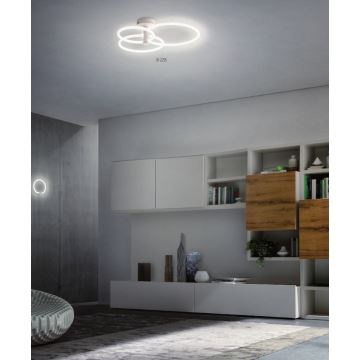 Redo 01-2225 - Dimmbare LED-Aufbauleuchte SPELL LED/54W/230V 3000K weiß