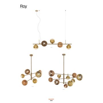 Redo 01-2779 - Deckenleuchte an Stange ROY 5xG9/10W/230V