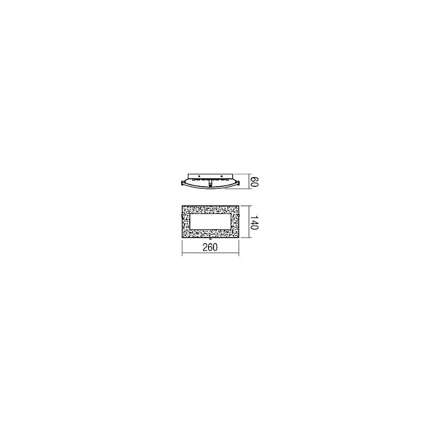 Redo 05-862 - LED-Wandleuchte ARTEMIS LED/10W/230V golden