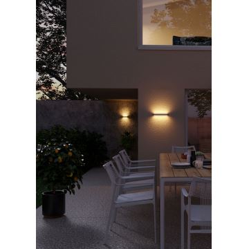 Redo 90404 - LED-Wandleuchte für den Außenbereich DASH LED/9W/230V 4000K IP65 braun