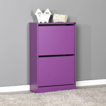 Schuhschrank 84x51 cm violett