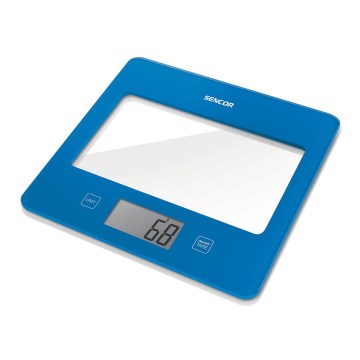 Sencor – Digitale Küchenwaage 1xCR2032 blau