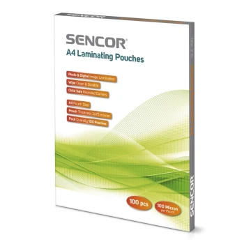 Sencor – Laminierfolie A4 100 Stück