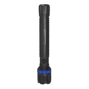 Sencor – LED-Taschenlampe LED/1W/3xD IP22 schwarz/blau