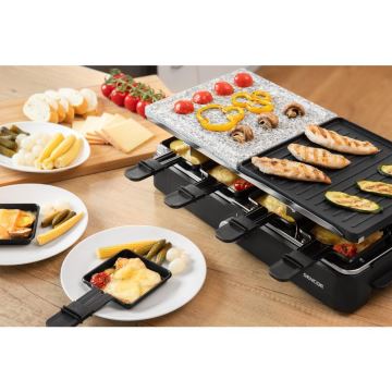 Sencor - Raclette-Grill mit Zubehör 1400W/230V