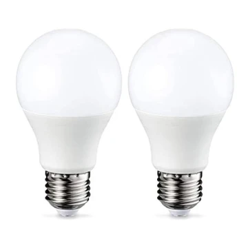 SET 2x LED-Glühbirne E27/9W/230V 2700K