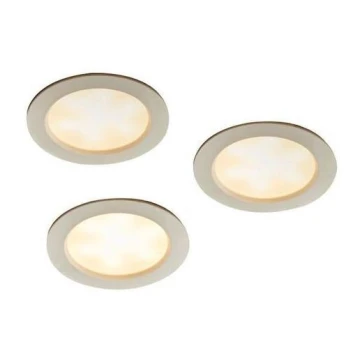 SET 3x LED Bad Deckeneinbauleuchte MIRO LED/4W/230V IP44