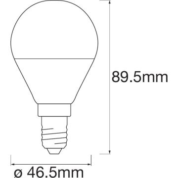 SET 3x LED-Dimmbirne SMART+ E14/5W/230V 2,700K - Ledvance