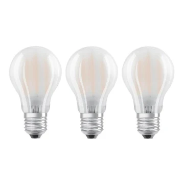 SET 3x LED-Glühbirne E27/7W/230V 2700K