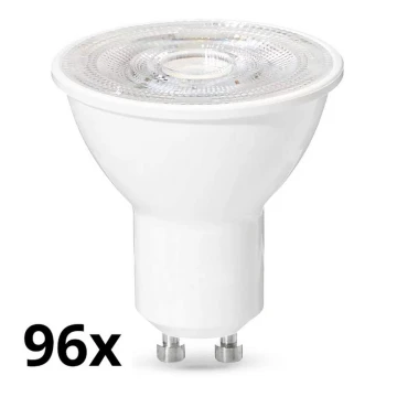 SET 96x LED-Glühbirne GU10/4,7W/230V 6500K
