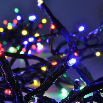 LED Weihnachtskette 576xLED/8 Funktionen 8m IP44 multicolor + Fernbedienung