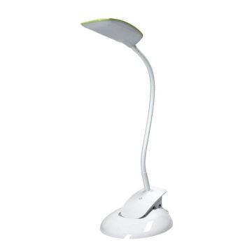 SL0033	LED Tischlampe dimmbar, Sockel und Clip LED/5W/230V