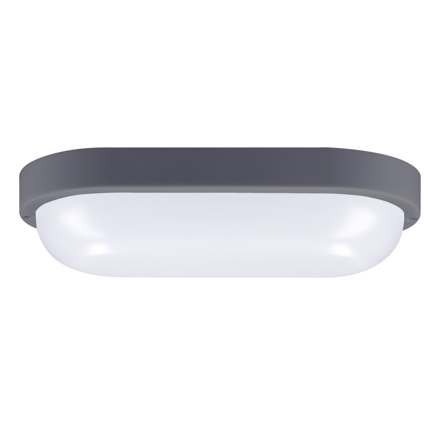 LED-Wandleuchte für den Außenbereich LED/20W/230V 4000K IP54 grau oval