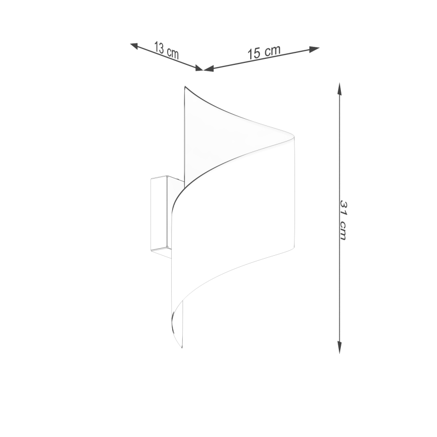 Wandleuchte TALASSA 1xG9/8W/230V weiß