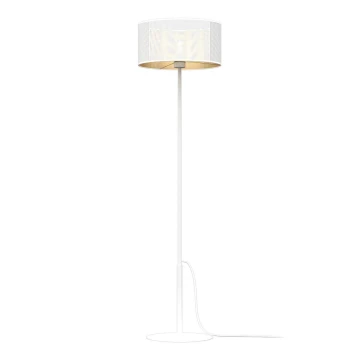 Stehleuchte LOFT SHADE 1xE27/60W/230V weiß/golden